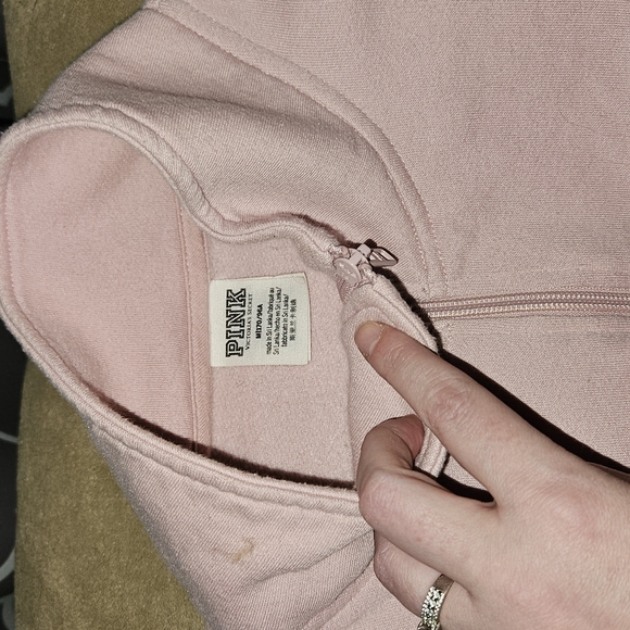 PINK Light Pink Hoodie - Picture 2 of 2